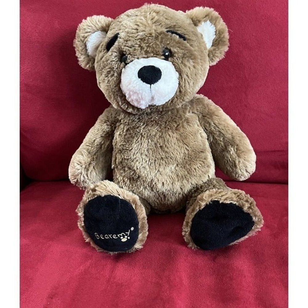 2010 BUILD-A-BEAR WORKSHOP -BEAREMY- Plush Brown Teddy Bear 15" Stuffed Animal